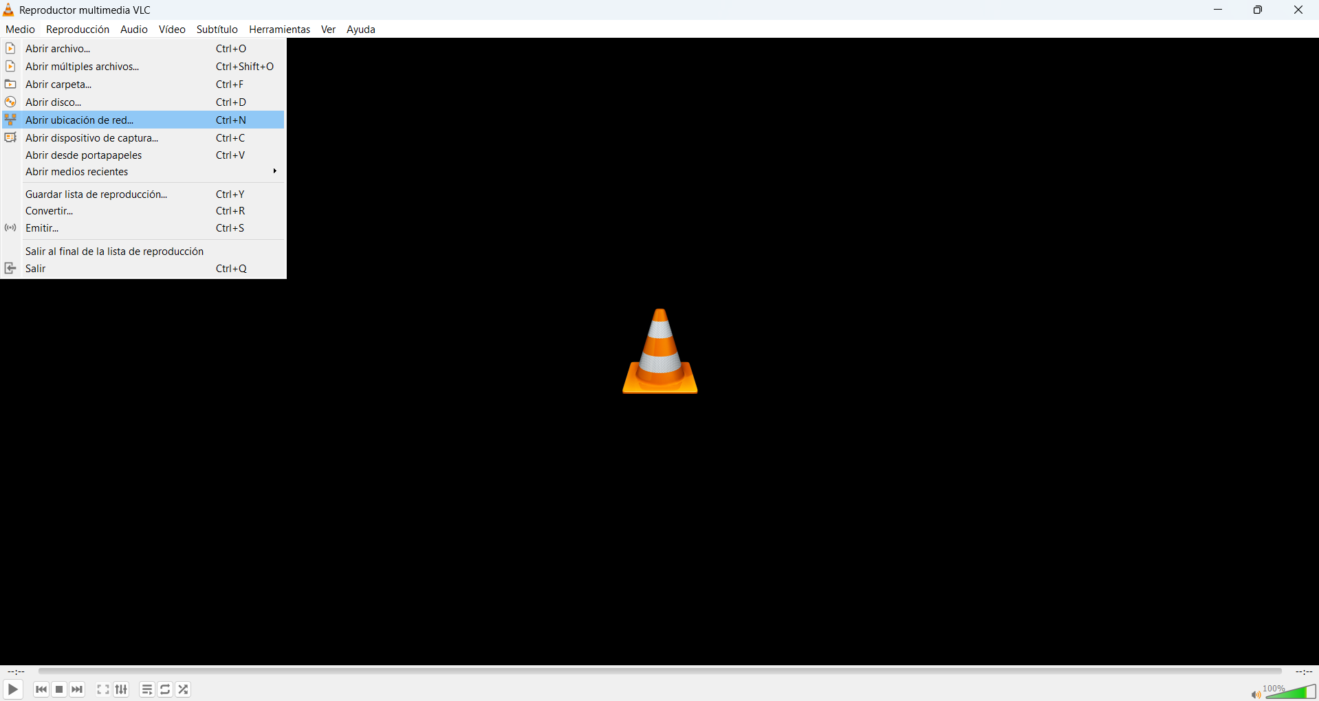 Abrir ubicación de red en PC